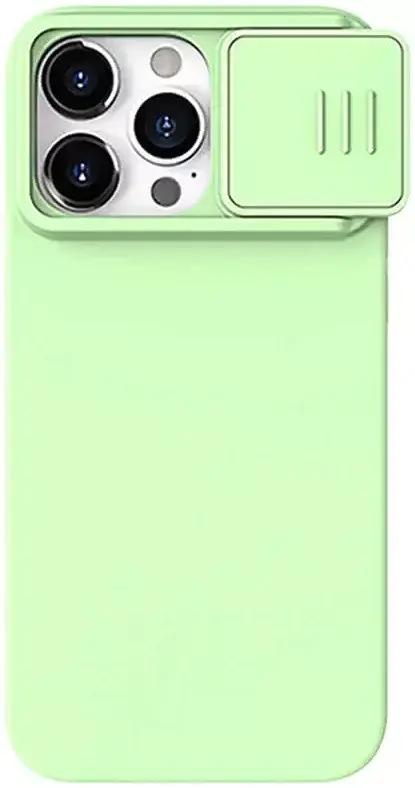 Nillkin iPhone 15 Pro Max Hoesje MagSafe Camera Slider Mint Groen afbeelding 1