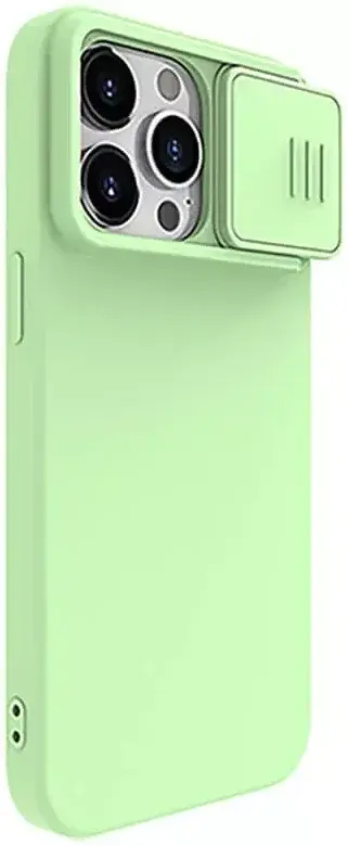 Nillkin iPhone 15 Pro Max Hoesje MagSafe Camera Slider Mint Groen afbeelding 2