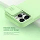 Nillkin iPhone 15 Pro Max Hoesje MagSafe Camera Slider Mint Groen afbeelding 5