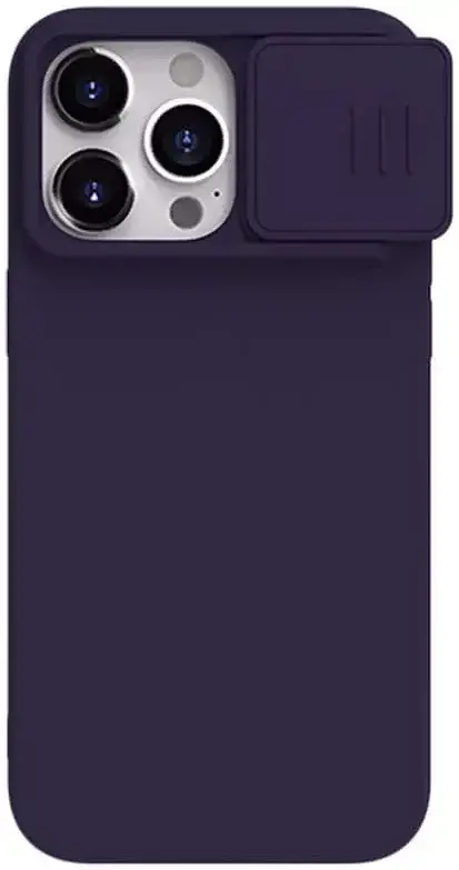 Nillkin iPhone 15 Pro Max Hoesje MagSafe Camera Slider Purple afbeelding 1