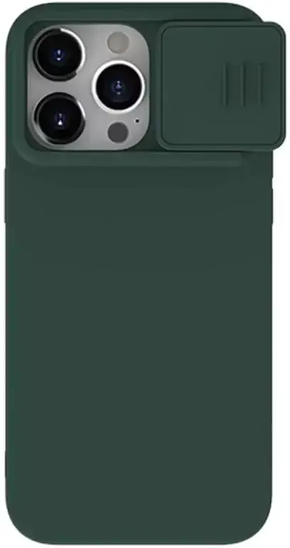 Nillkin iPhone 15 Pro Max Hoesje MagSafe Camera Slider Groen afbeelding 1