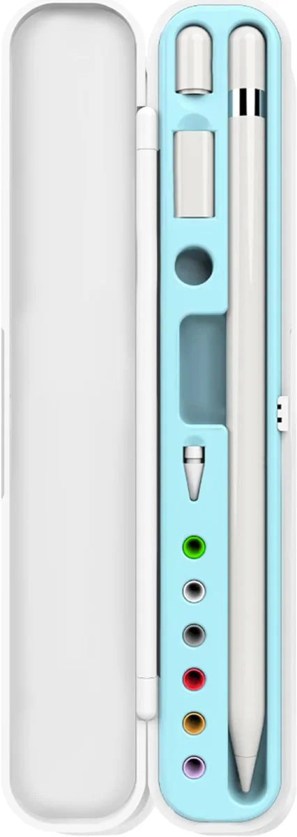 Penhouder voor Apple Pencil (1e & 2e Gen) Buddi Wave en Buddi Flow (2) Blauw afbeelding 1