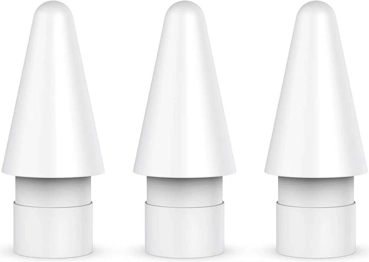 Replacement Tips voor Apple Pencil 1 / 2 Wit 3 Stuks afbeelding 1