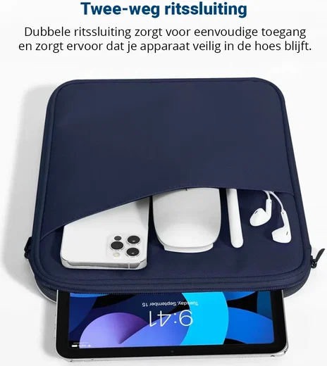 Universele Bescherm Hoes - iPad / Tablet Tas - Sleeve tot 11 Inch afbeelding 5