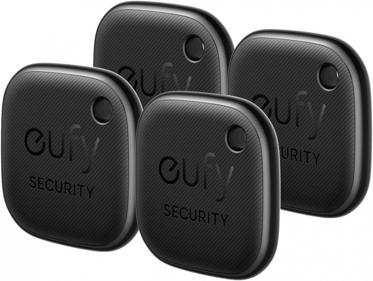 Anker Eufy Smart Tracker Link met Apple Zoek Mijn-app Zwart (4-Pack) afbeelding 1