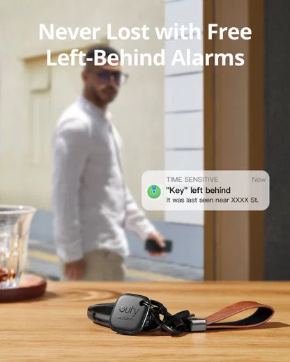 Anker Eufy Smart Tracker Link met Apple Zoek Mijn-app Zwart (4-Pack) afbeelding 3