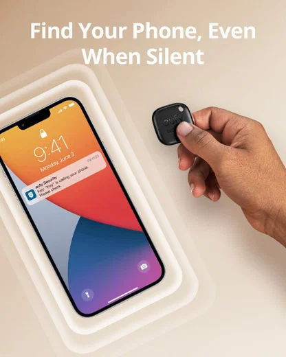 Anker Eufy Smart Tracker Link met Apple Zoek Mijn-app Zwart (4-Pack) afbeelding 4