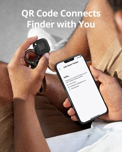 Anker Eufy Smart Tracker Link met Apple Zoek Mijn-app Zwart (4-Pack) afbeelding 5