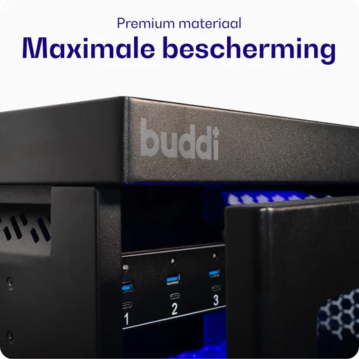 Buddi Collect Oplaadstation Kast voor 10 Tablets / Smartphones / Laptops afbeelding 7
