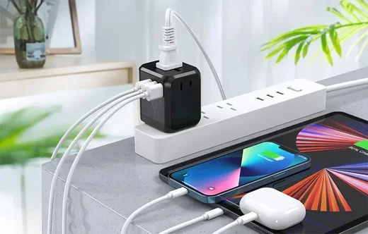 Choetech PD30W USB-C Universele Reislader Wereldstekker Zwart afbeelding 6