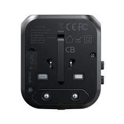 Choetech PD30W USB-C Universele Reislader Wereldstekker Zwart afbeelding 5