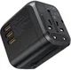 Choetech PD30W USB-C Universele Reislader Wereldstekker Zwart afbeelding 3