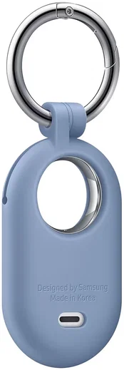 Origineel Samsung Galaxy SmartTag 2 Hoesje Siliconen Case Blauw afbeelding 3