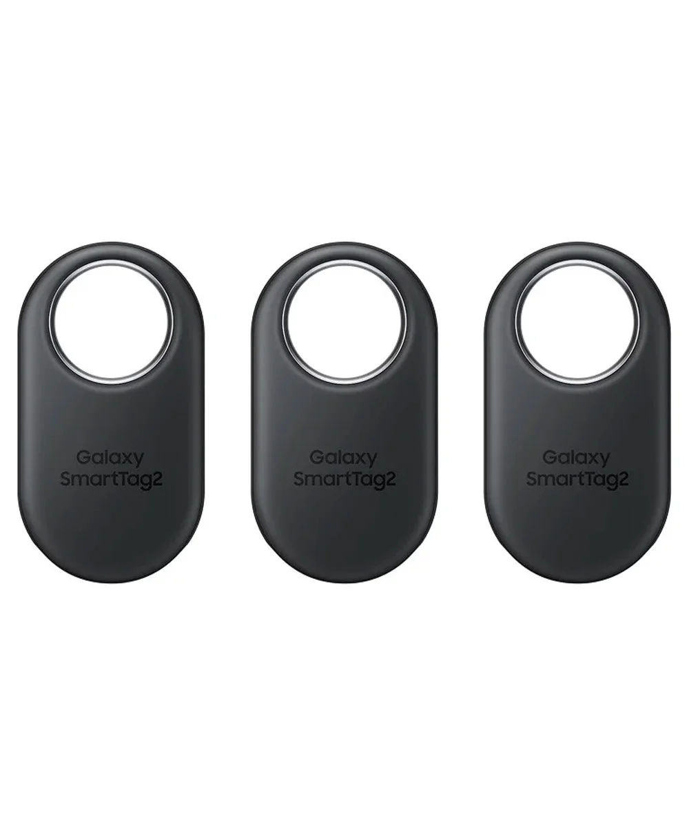 Origineel Samsung Galaxy SmartTag 2 Bluetooth Tracker 3-Pack Zwart afbeelding 1