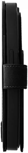 Rosso Elite iPhone 15 Plus Hoesje MagSafe Book Case Leer Zwart afbeelding 13