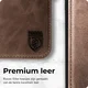 Rosso Elite Samsung Galaxy S23 Hoesje MagSafe Book Case Bruin afbeelding 8