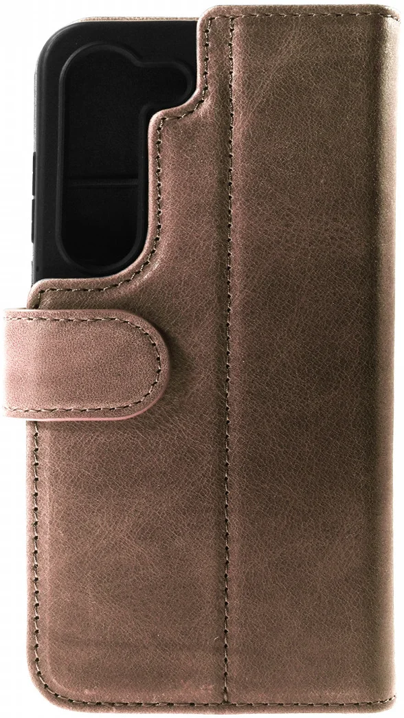 Rosso Elite Samsung Galaxy S23 Hoesje MagSafe Book Case Bruin afbeelding 14