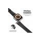 Dux Ducis YS - Leren Apple Watch Bandje - 42MM/44MM/45MM/46MM/49MM - Zwart afbeelding 9