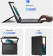 Dux Ducis Samsung Galaxy Tab A8 Hoes Bluetooth Toetsenbord Zwart afbeelding 5