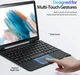 Dux Ducis Samsung Galaxy Tab A8 Hoes Bluetooth Toetsenbord Zwart afbeelding 9