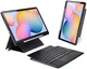 Dux Ducis Samsung Galaxy Tab S6 Lite Hoes Bluetooth Toetsenbord Zwart afbeelding 1
