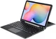 Dux Ducis Samsung Galaxy Tab S6 Lite Hoes Bluetooth Toetsenbord Zwart afbeelding 2