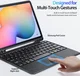 Dux Ducis Samsung Galaxy Tab S6 Lite Hoes Bluetooth Toetsenbord Zwart afbeelding 9