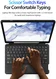Dux Ducis Samsung Galaxy Tab S8 / S7 Hoes Bluetooth Toetsenbord Zwart afbeelding 8
