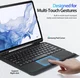 Dux Ducis Samsung Galaxy Tab S8+ / S7 FE / S7+ Toetsenbord Hoes afbeelding 9