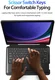 Dux Ducis Samsung Galaxy Tab S10+ / Tab S9+ Hoes Bluetooth Toetsenbord Zwart afbeelding 8