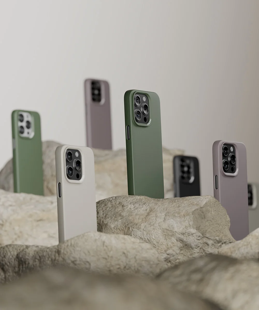 Nudient Thin Case V3 Apple iPhone 15 Hoesje MagSafe Groen afbeelding 6