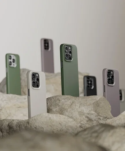 Nudient Thin Case V3 Apple iPhone 15 Hoesje MagSafe Groen afbeelding 6