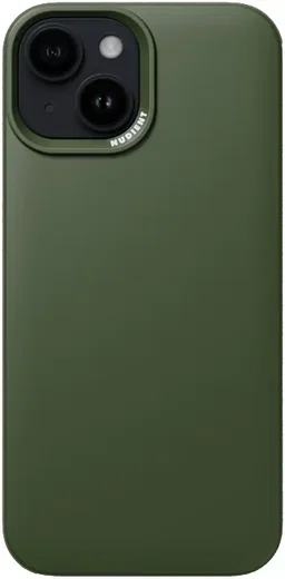 Nudient Thin Case V3 Apple iPhone 15 Hoesje MagSafe Groen afbeelding 1