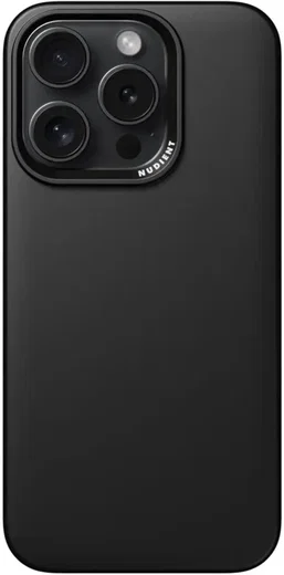 Nudient Thin Case V3 Apple iPhone 15 Pro Hoesje MagSafe Zwart afbeelding 1