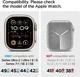 Spigen DuraPro - Apple Watch 1-10/SE/Ultra Bandje - 49/46/45/44/42MM - Zwart afbeelding 2
