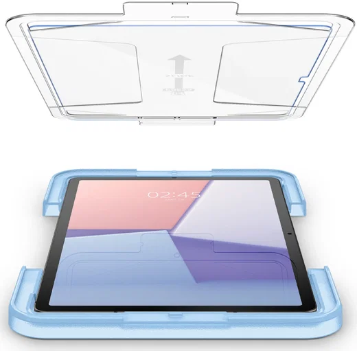 Spigen EZ Fit Glas.tR Samsung Galaxy Tab S9 Screen Protector afbeelding 9