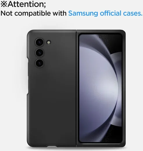 Spigen Optik Samsung Z Fold 5 Camera Lens Protector (2-Pack) Zwart afbeelding 6