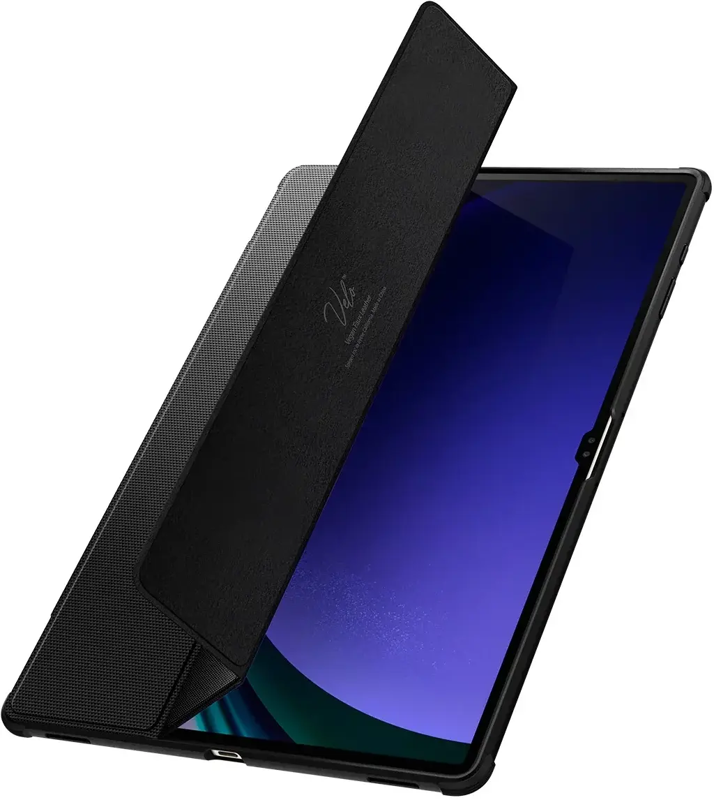 Spigen Rugged Armor Pro Samsung Galaxy Tab S10 / S9 / S8 Ultra Hoes Zwart afbeelding 2