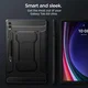 Spigen Rugged Armor Pro Samsung Galaxy Tab S10 / S9 / S8 Ultra Hoes Zwart afbeelding 8