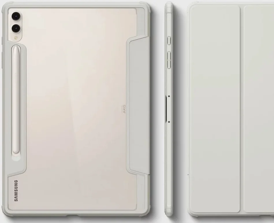 Spigen Ultra Hybrid Samsung Galaxy Tab S10 / S9 Plus Hoes Book Case Grijs afbeelding 14