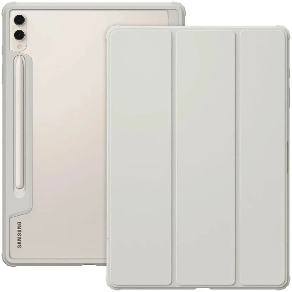 Spigen Ultra Hybrid Samsung Galaxy Tab S10 / S9 Plus Hoes Book Case Grijs afbeelding 3