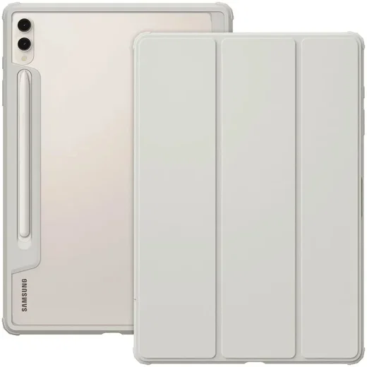 Spigen Ultra Hybrid Samsung Galaxy Tab S10 / S9 Plus Hoes Book Case Grijs afbeelding 3