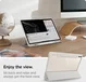 Spigen Ultra Hybrid Samsung Galaxy Tab S10 / S9 Plus Hoes Book Case Grijs afbeelding 5