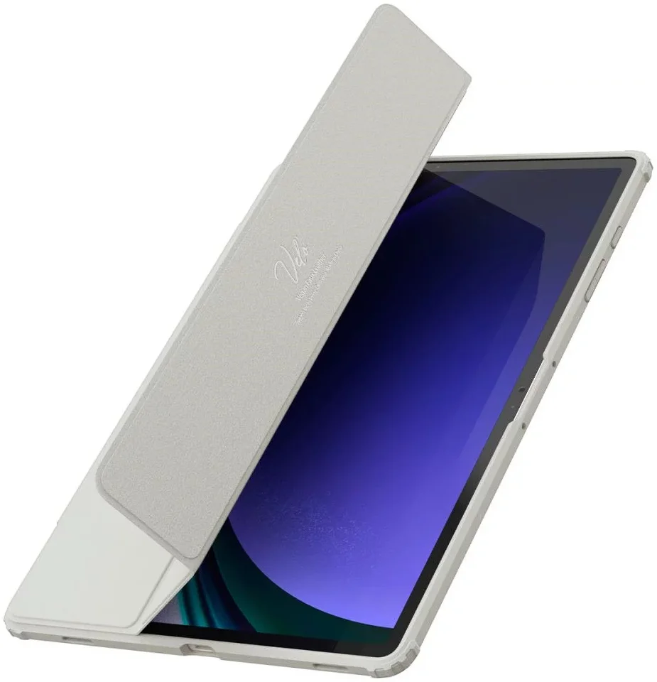 Spigen Ultra Hybrid Samsung Galaxy Tab S10 / S9 Plus Hoes Book Case Grijs afbeelding 10
