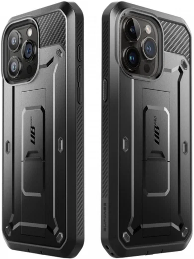 SUPCASE UB Pro Apple iPhone 15 Pro Hoesje Full Protect Kickstand Zwart afbeelding 3