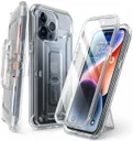 SUPCASE UB Pro Apple iPhone 15 Pro Hoesje Full Protect Kickstand Clear