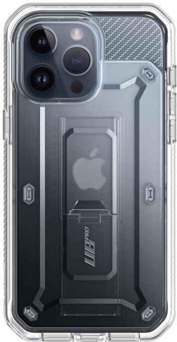 SUPCASE UB Pro Apple iPhone 15 Pro Hoesje Full Protect Kickstand Clear afbeelding 2