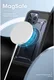 SUPCASE UB Mag Pro Apple iPhone 15 Pro Max Hoesje MagSafe Stand Blauw afbeelding 4
