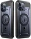 SUPCASE UB Mag Pro Apple iPhone 15 Pro Max Hoesje MagSafe Stand Blauw afbeelding 9