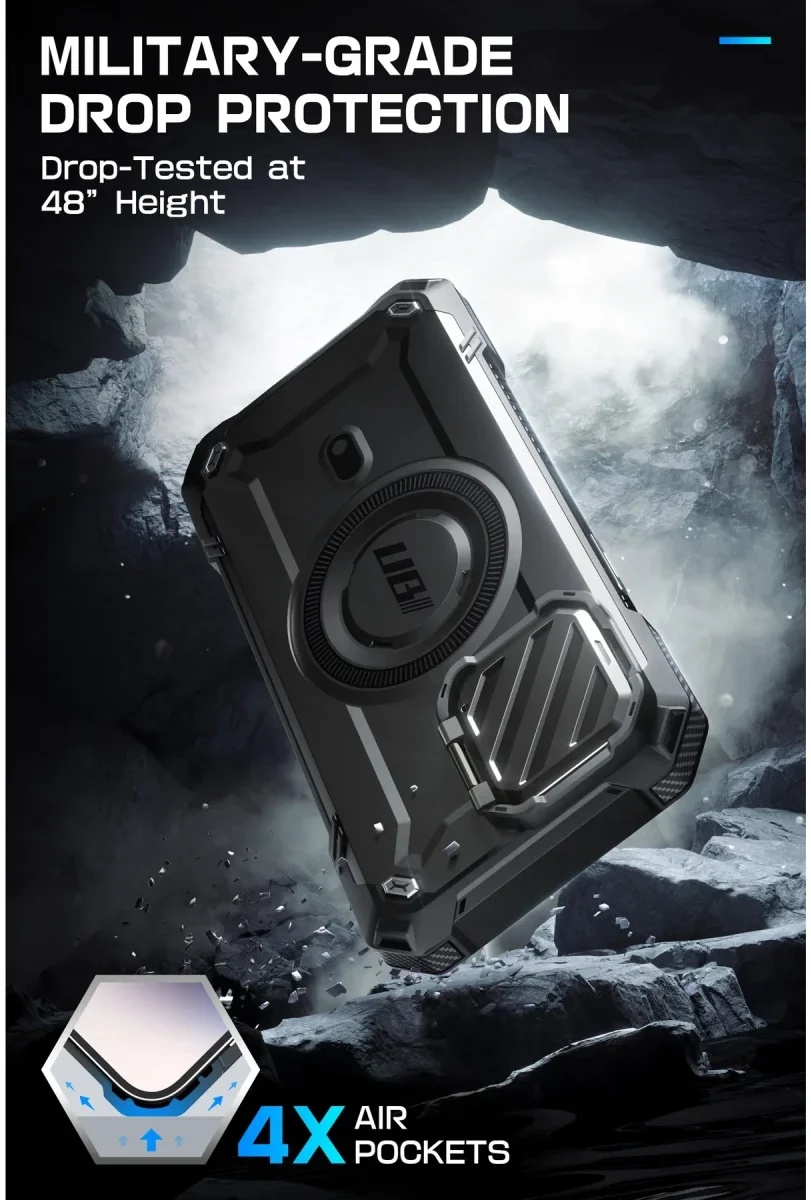 SUPCASE UB Pro MagXT iPhone 15 Pro Max Hoesje Camera Protector Zwart afbeelding 3